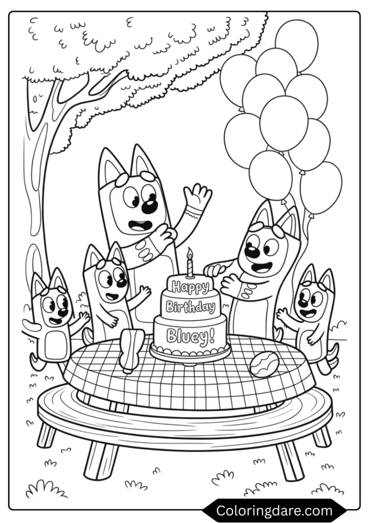 Bluey's Birthday Party