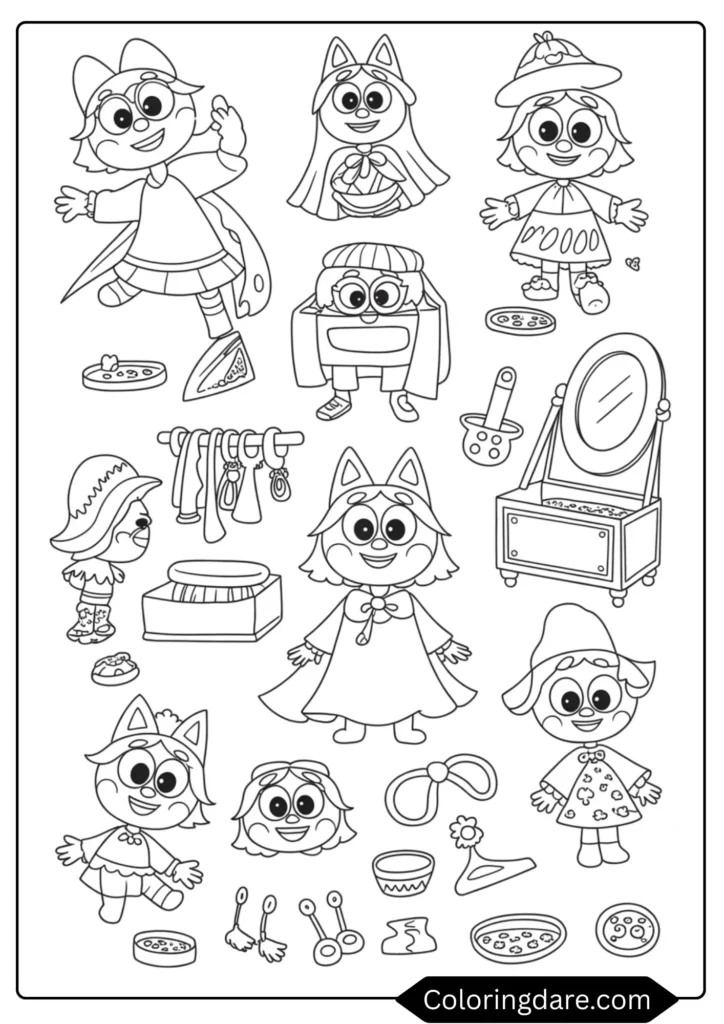 Bluey's Dress-Up Game