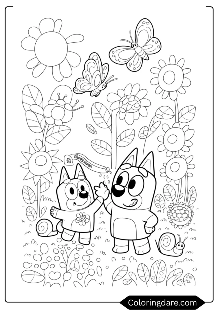 Bluey's Garden Adventure
