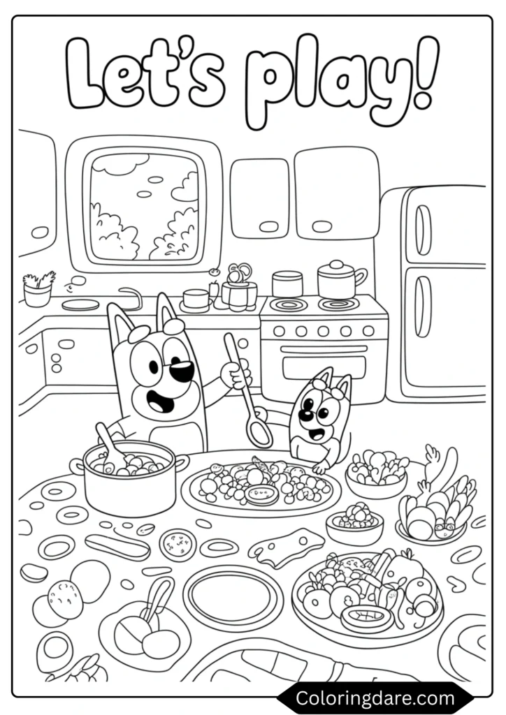Blueys Kitchen Adventure