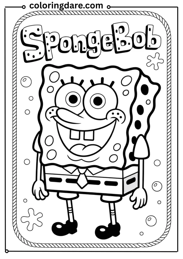 Classic SpongeBob Portrait
